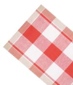 Πετσέτα ποτηρόπανο Kracht Red Karo (Large)