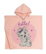 ΠΑΙΔΙΚΟ ΠΟΝΤΣΟ ΘΑΛΑΣΣΗΣ PUPPY PINK
