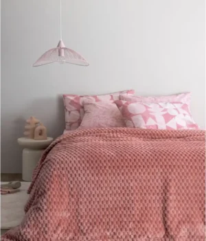 Κουβέρτα Fleece  ASTER ROSE Palamaiki