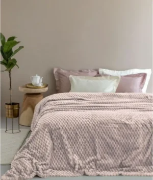 Κουβέρτα Fleece  ASTER BEIGE Palamaiki