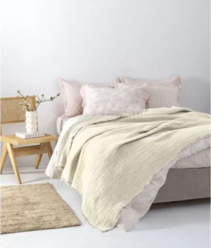 Κουβέρτα muslin 250x240 MOUS NATURAL Palamaiki